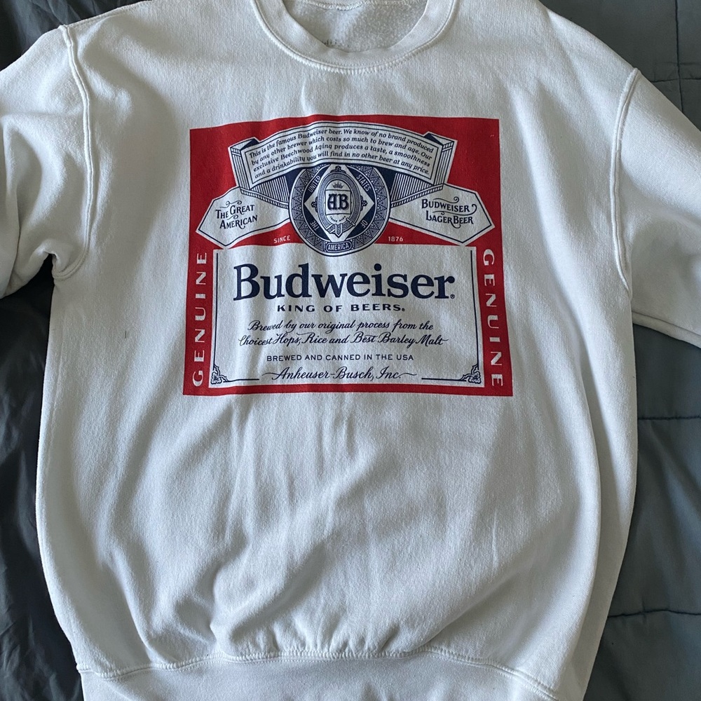 Budweiser crewneck